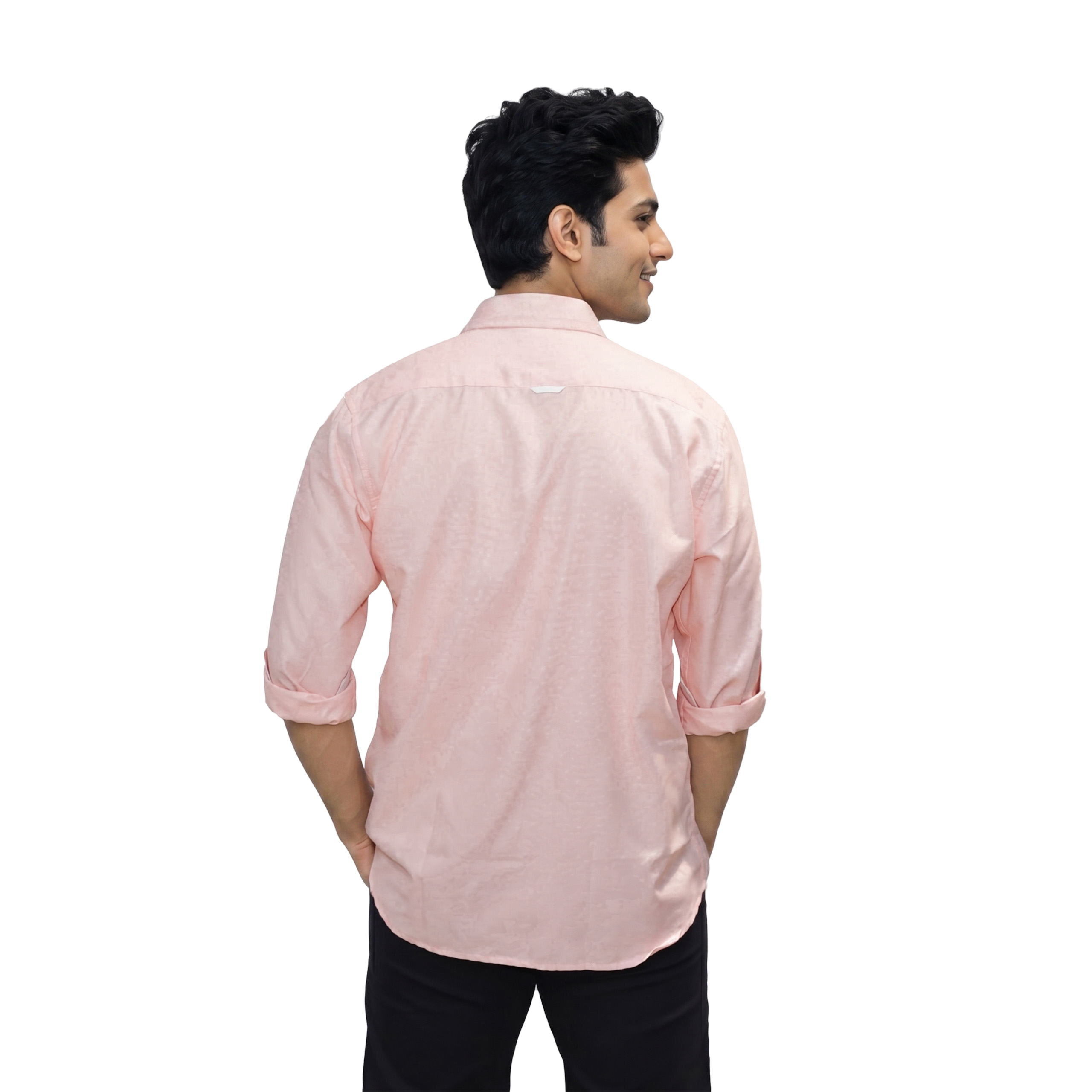 Peach Casual Shirt