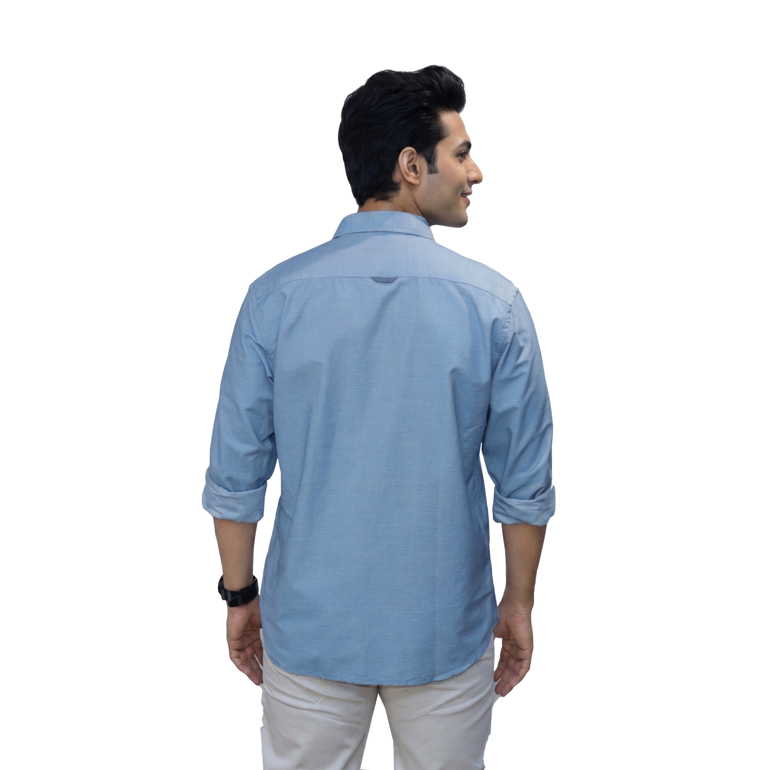 Denim Blue Casual Shirt