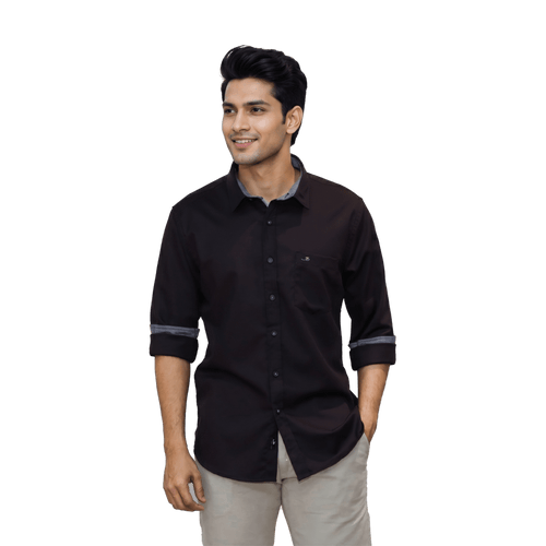 Black Casual Shirt - Grayblac