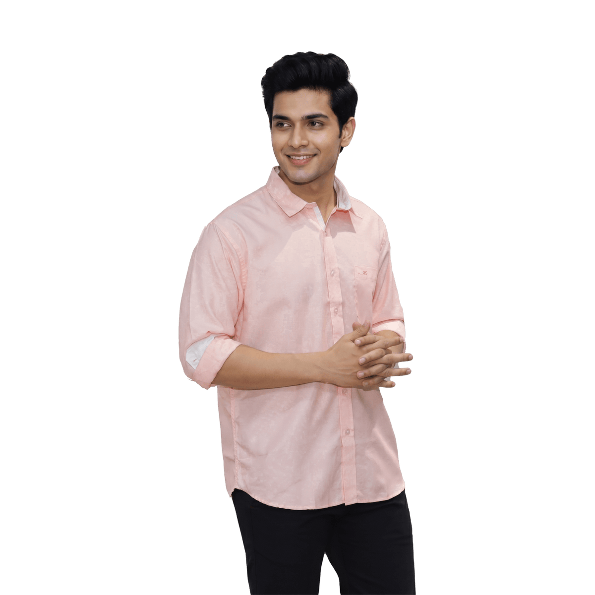 Peach Casual Shirt - Grayblac