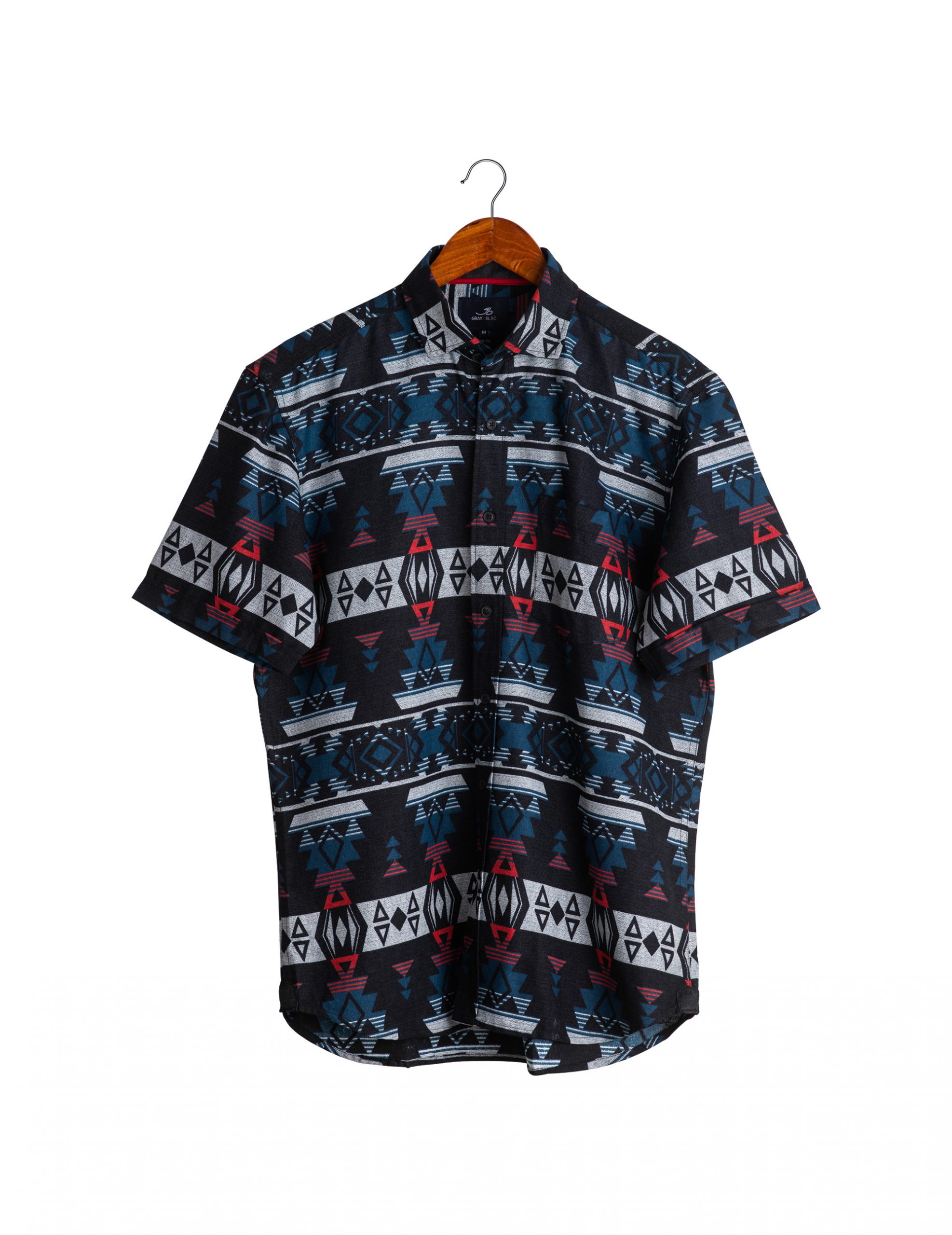 black shirt pattern